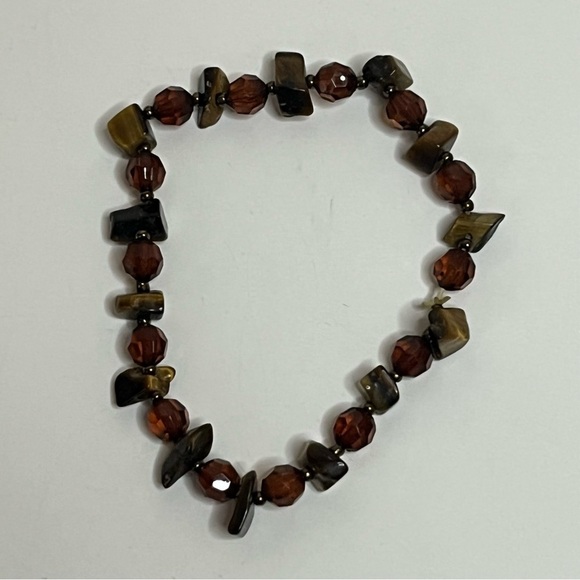 Faux, Costume, Estate, Vintage Beaded Bracelet - Picture 1 of 4